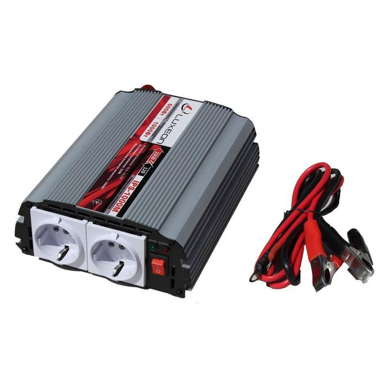 Інвертор (перетворювач) 12В/220В Mustek KD00MS0046